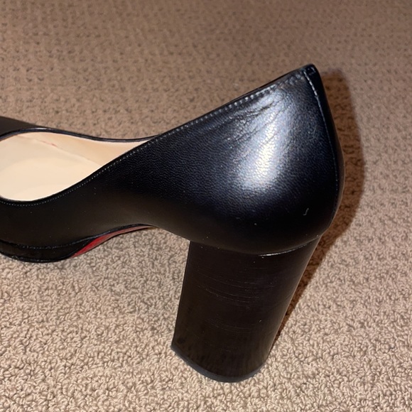 CHRISTIAN LOUBOUTIN KABETTS 100 LEATHER PUMP - Picture 7 of 16